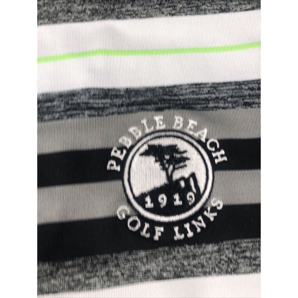 Men's Nike Golf Dri-Fit Tour Performance Striped  1919‎ Pebble Beach Polo XL - Picture 4 of 11
